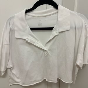 White offline top
